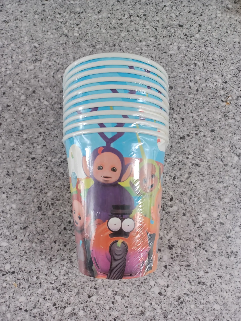 Teletubbies Birthday Party Supplies Set Balloons Cake Toppers Banner Plates Cups
